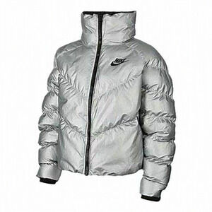 NWT New Nike Sportswear Women's Insulated Shine‎ Jacket Women Size XL